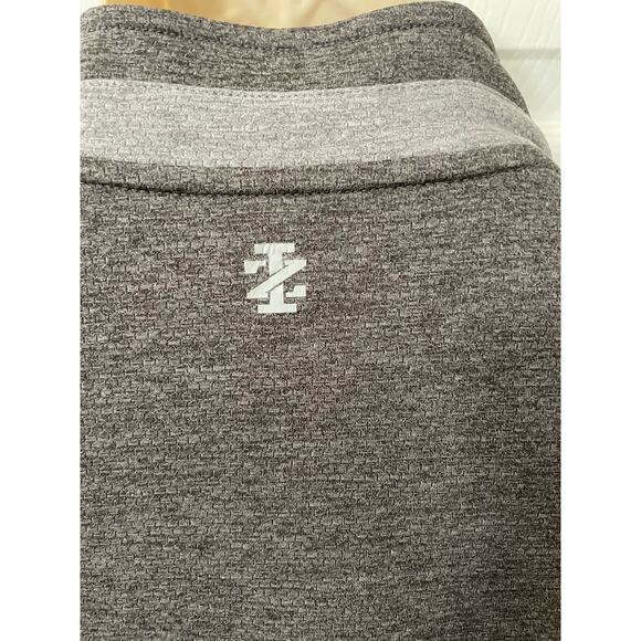 Izod Golf 1/4 Zip Pullover, Long Sleeve, Brown, Exc Cond, Men's Large - Picture 4 of 6